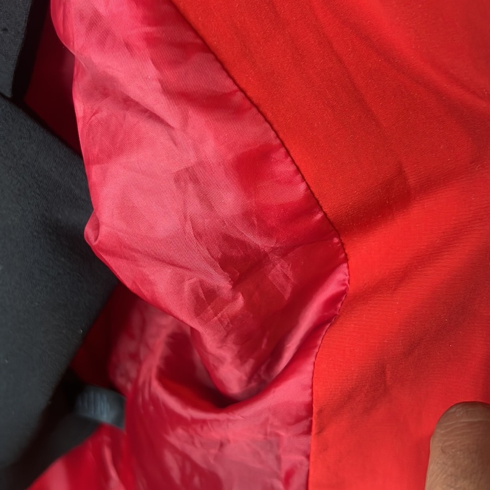 Express Red Button Up Blazer - image 6